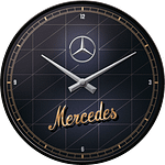 Стенен ратро часовник - Mercedes