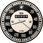 Стенен часовник BMW Тахометър