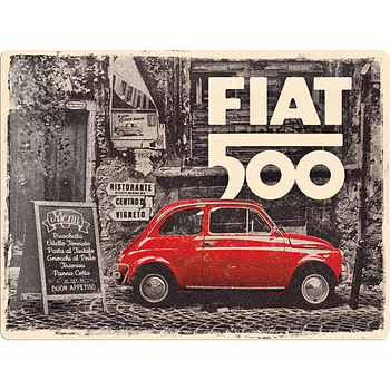 РЕТРО ТАБЕЛА FIAT 500