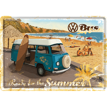 метална картичка VW Готови за лятото