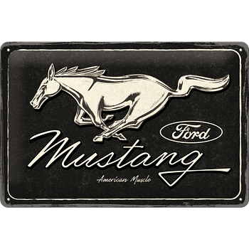 метална табела 20х30 Ford Mustang лого