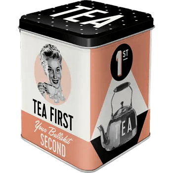 Кутия за чай - Чаят първо