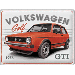 Metalna tabela XL - Golf GTI19
