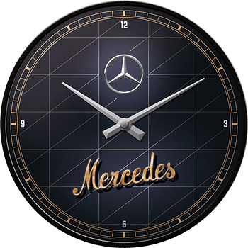Стенен ратро часовник - Mercedes