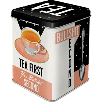 Кутия за чай - Чаят първо