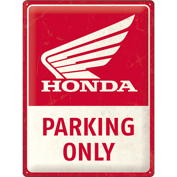 Метална табела XL HONDA паркинг