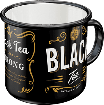 Емайлирано канче - Черен чай