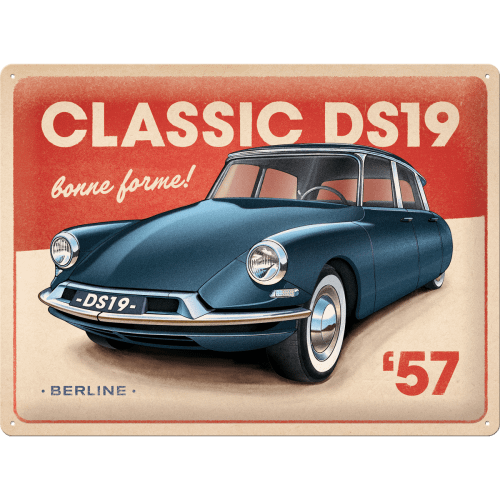 Метална табела Classic DS19 Berline